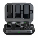 Dacota Platinum trådløst mikrofonsystem, USB-C/Lightning/3,5, 2 x mikrofon, svart thumbnail