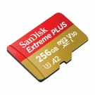 SanDisk MicroSDXC Extreme+ 256 GB minnekort A2 C10 v30 thumbnail