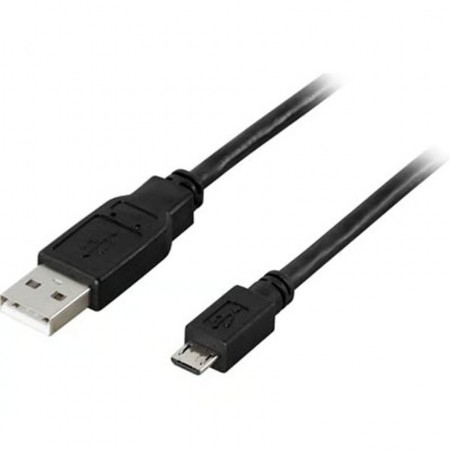 USB A til Micro USB ladekabel 2m