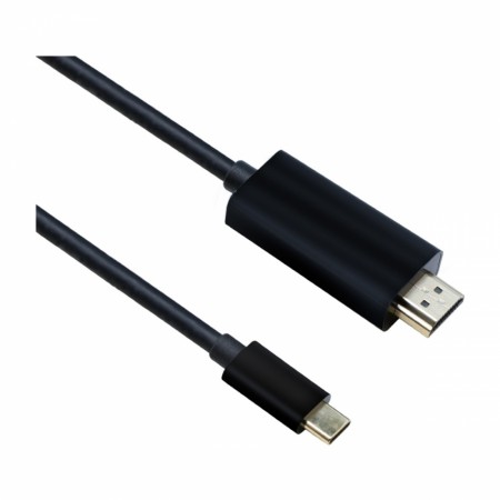 Eletra USB-C M - HDMI 1.4 M 2M kabel, svart