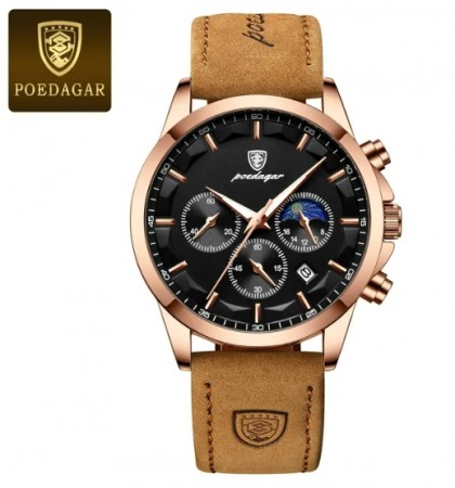 POEDGAR Men`s Lux Watch