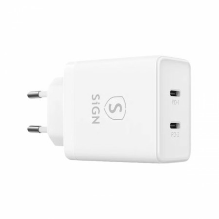SiGN Dual USB-C PD Lader 40W
