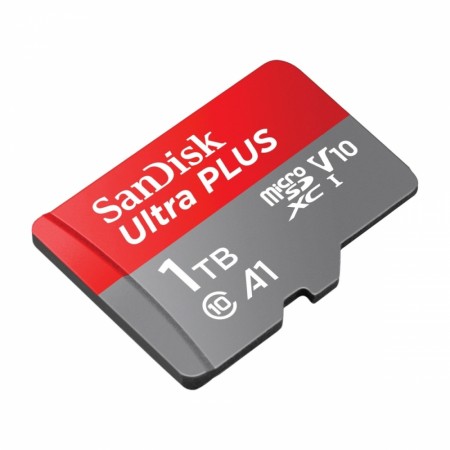 SanDisk MicroSDXC Ultra+ minnekort 1 TB A1 C10 v10