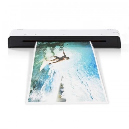 Nedis Laminator | Hot & Cold | A3 | 300 mm/min | Nettstrøm drevet | Hvit