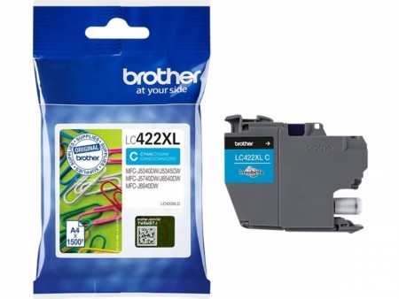 Brother blekk LC422XL farge