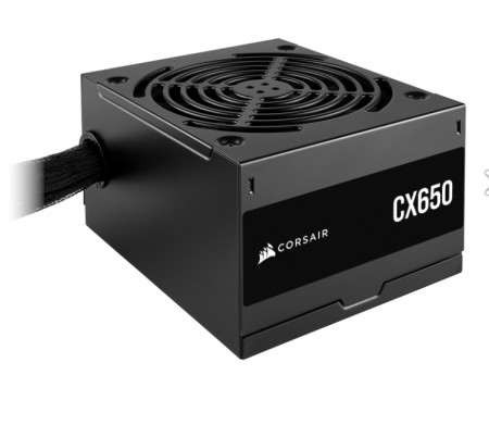 Corsair CX650 Strømforsyning (PSU) - 650 Watt - 120 mm - ATX 2.4 - 80 Plus Bronze sertifisert