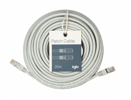 Nettverkskabel Cat6a 20m